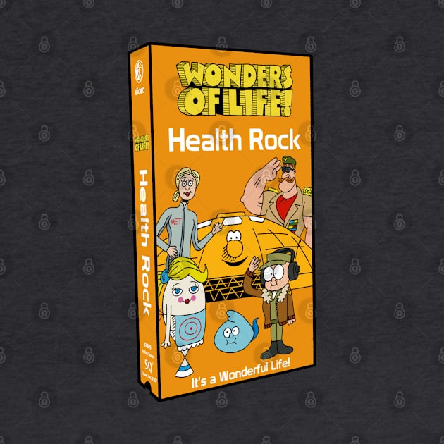 Health Rock on Orange by Sonder Quest